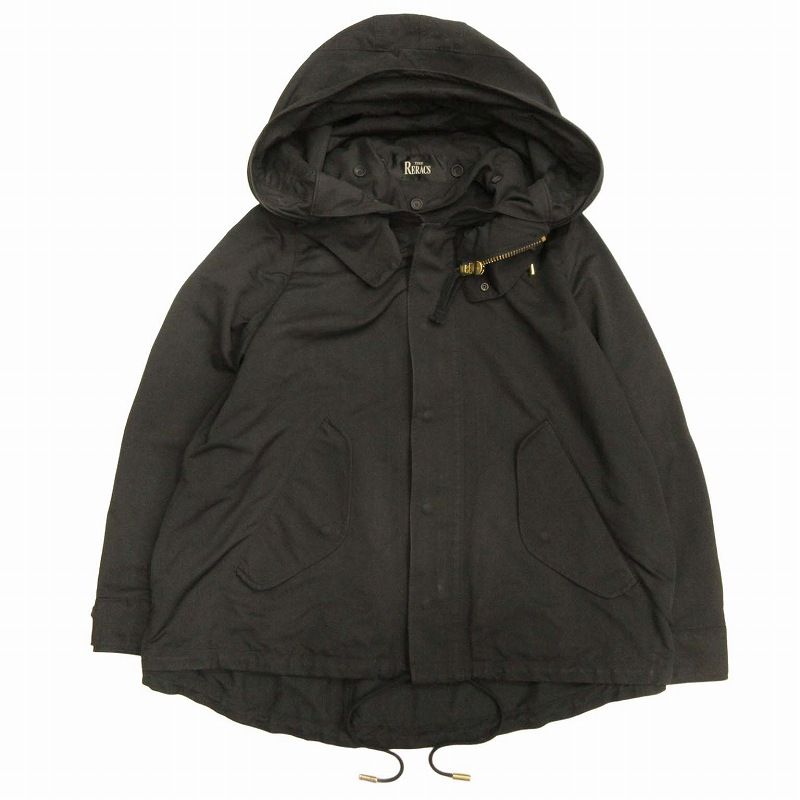 THE RERACS HIGH DENSITY ルーズショートモッズコート 48 中古・古着通販】THE RERACS (ザ リラクス) edition (エディション