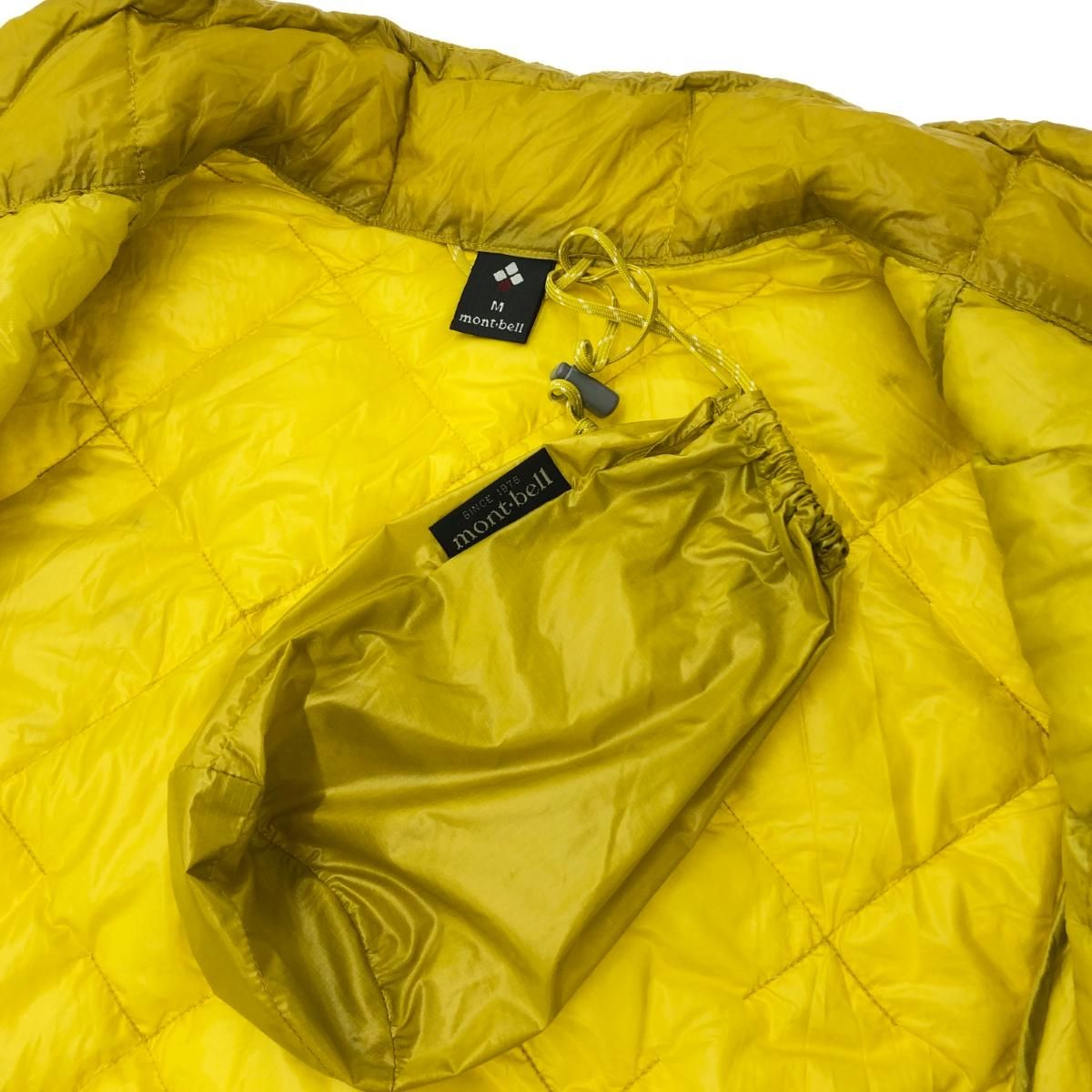 mont-bell モンベル ダウンジャケット サイズ:M イエロー レディース