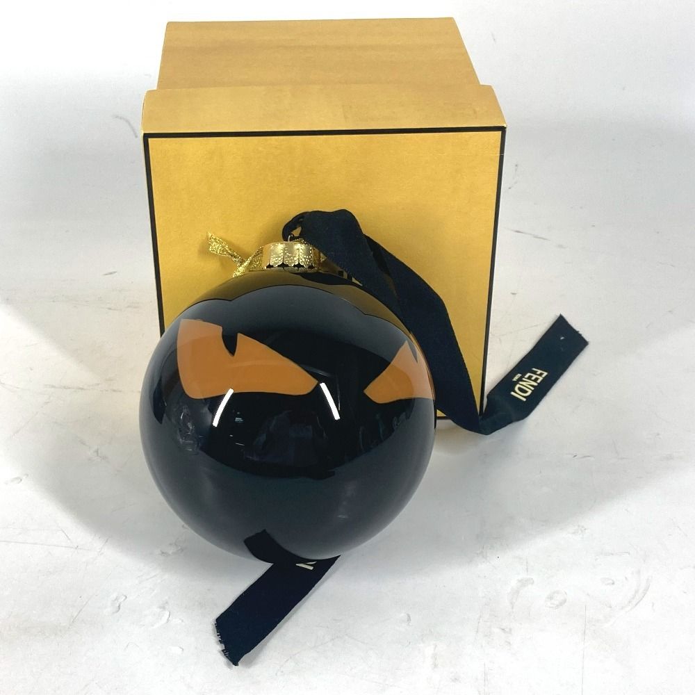【美品】FENDI モンスター クリスマス オーナメント チャーム FENDI 良い フェンディ チャーム モンスター クリスマス オーナメント