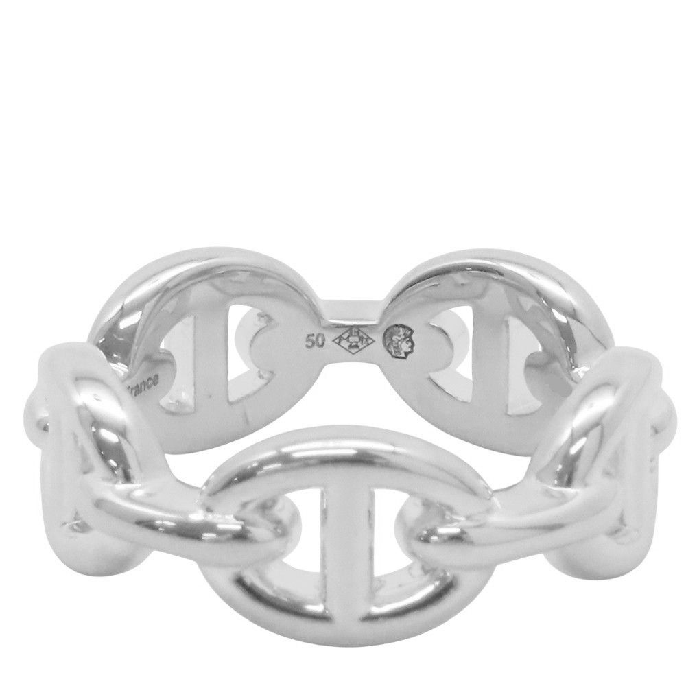 HERMES シェーヌダンクルアンシェネ リング PM サイズ50 エルメス