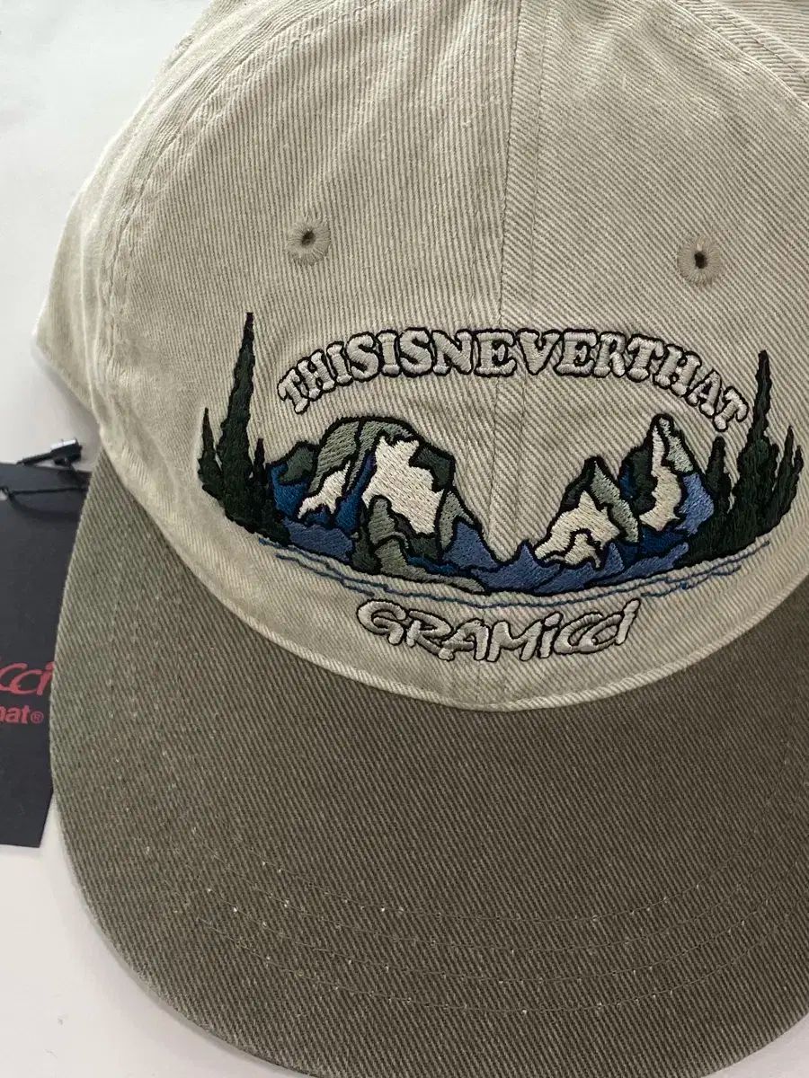thisisneverthat×GRAMICCI キャップ thisisneverthat(ディスイズネバーザット) x GRAMicci(グラミチ