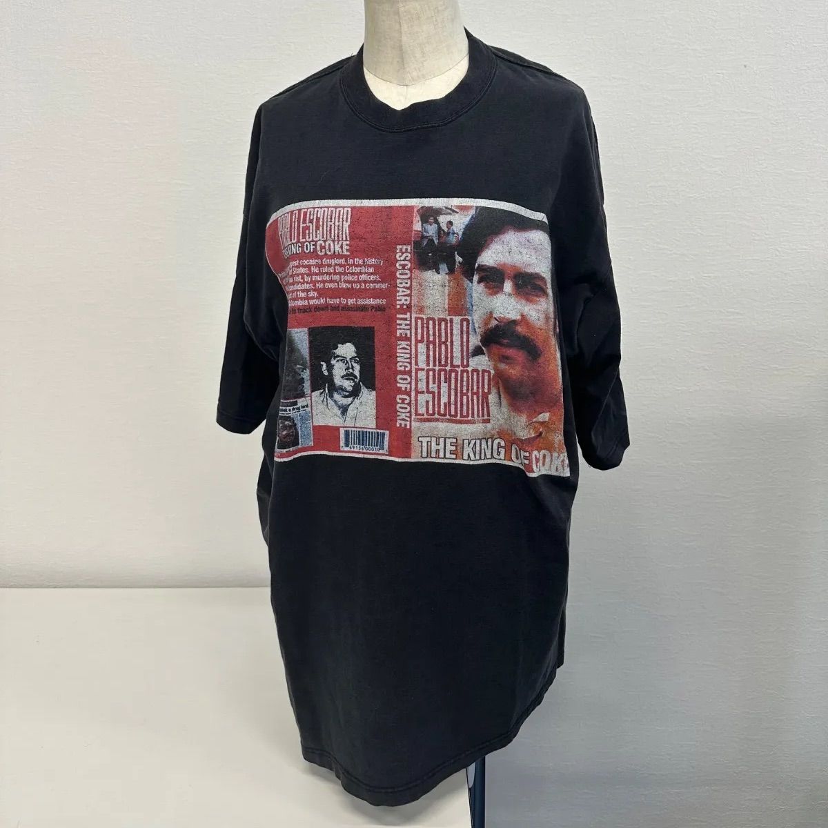 希少 パブロ・エスコバル Pablo Escobar 半袖Tシャツ 古着 - メルカリ