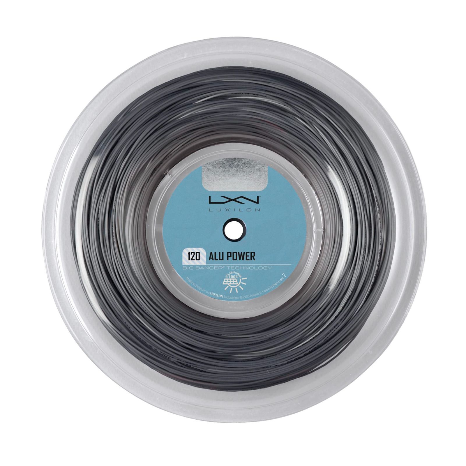 FEEL(1.20mm) / 200mリール LUXILON(ルキシロン) テニス ストリング ガット ALU POWER FEEL(アルパワーフィール) 200mリール シルバー WRZ990160