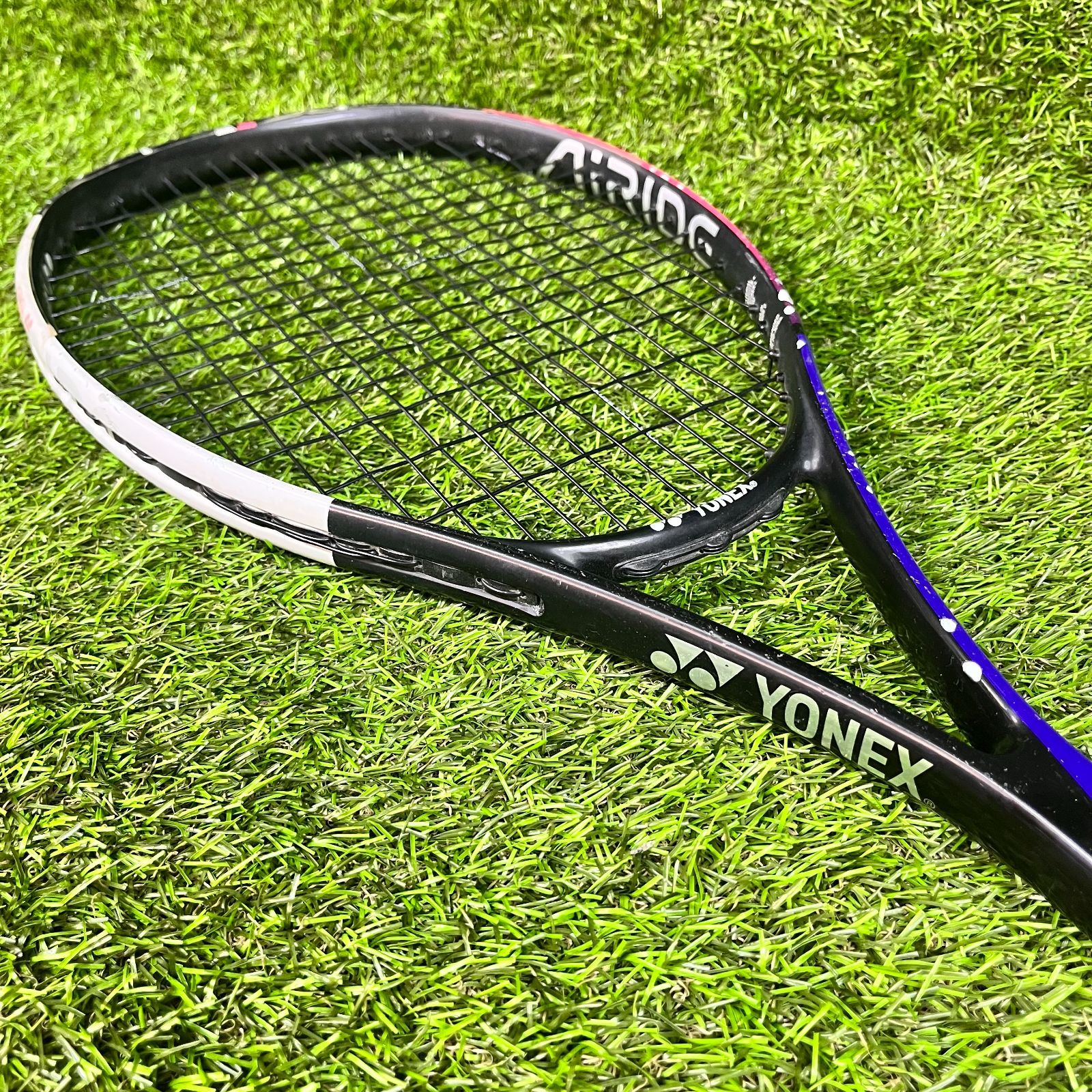【中古】ヨネックス　AiRIDE テニス ラケット YONEX ヨネックス ソフトテニスラケット オールラウンド