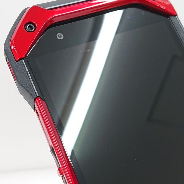 TORQUE 5G KYG01 au レッド 送料無料 本体 c12689