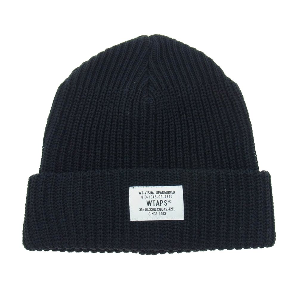 wtaps ニットキャップ ニット帽 ビーニー ブラック VANS コラボ ワッチ
