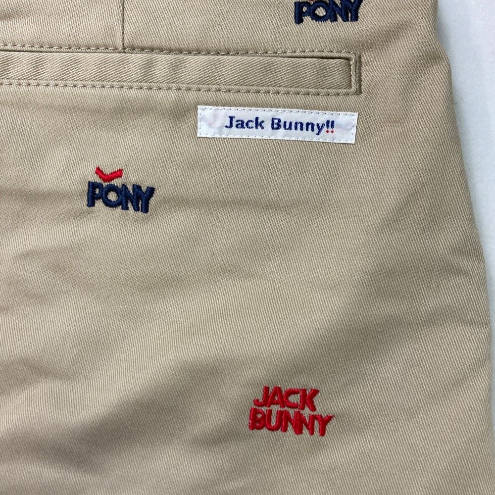 サイズ：2 JACK BUNNY ジャックバニー  インナー付きスカート  ベージュ系 [240101448187] ゴルフウェア レディース ストスト Jack Bunny!! JACK BUNNY ジャックバニー インナー付ストレッチ