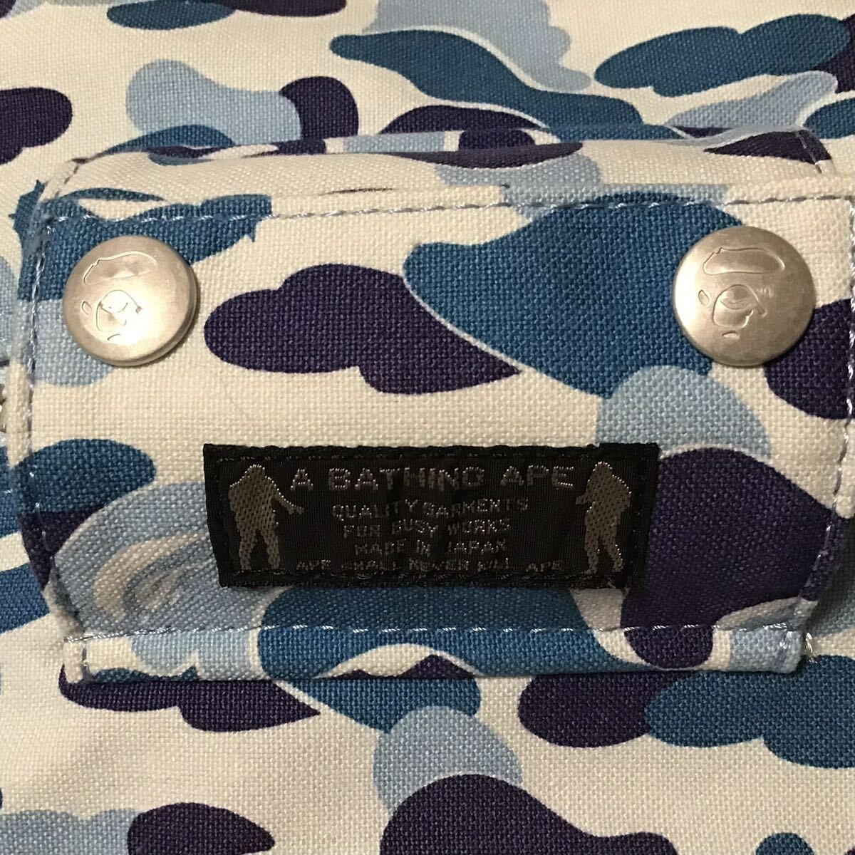 ★初期★ ABC camo Blue ボストン バッグ a bathing ape BAPE Travel BAG エイプ ベイプ アベイシングエイプ  裏原宿 NIGO 迷彩