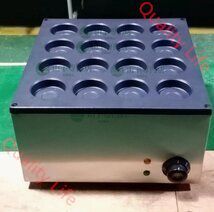 今川焼機 16穴 大判焼器 大判焼き 大判焼機 回転焼き アニメ柄 コインの柄 単相１0０V 業務用