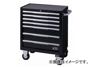 KTC ローラーキャビネット 7段7引出し ブラック EKW 1007 BK