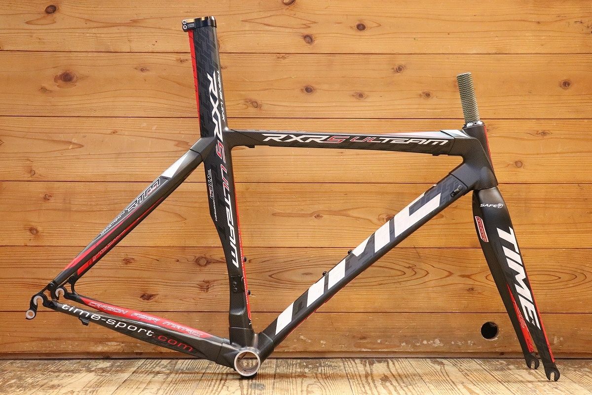 ♥品 タイム TIME RXRS ULTEAM 2012年モデル XXSサイズ カーボン ロードバイク フレームセット 芦屋店