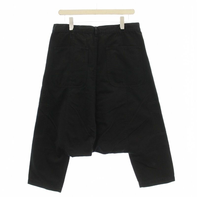 コムデギャルソンブラック COMME des GARCONS BLACK AD 2014 サルエルパンツ M 黒 ブラック 1 N-P 002 G