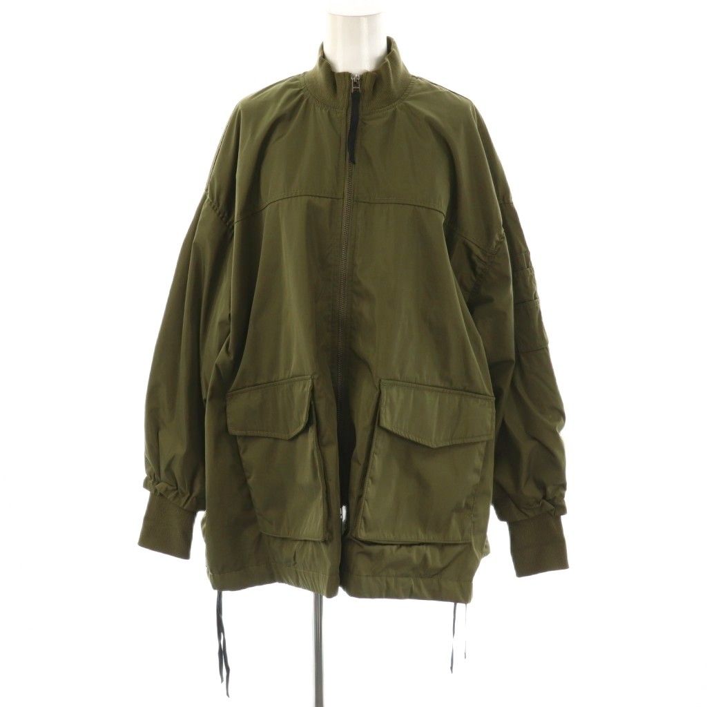 ビアズリー BEARDSLEY ガリャルダガランテ フ MA-1ブルゾン ジャケット ジップアップ F カーキ |NR OS