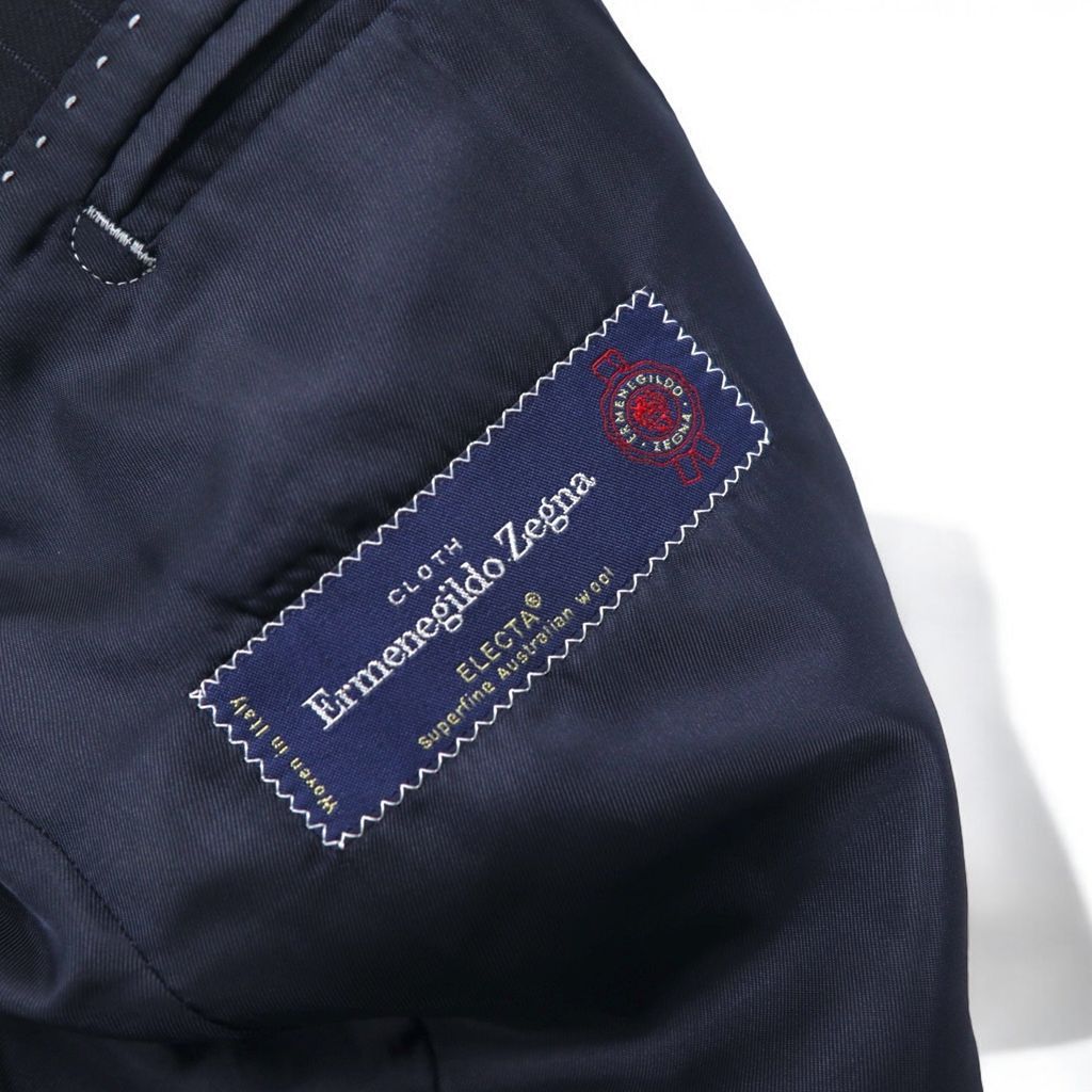 Ermenegildo Zegna 2B スーツ セットアップ S ネイビー