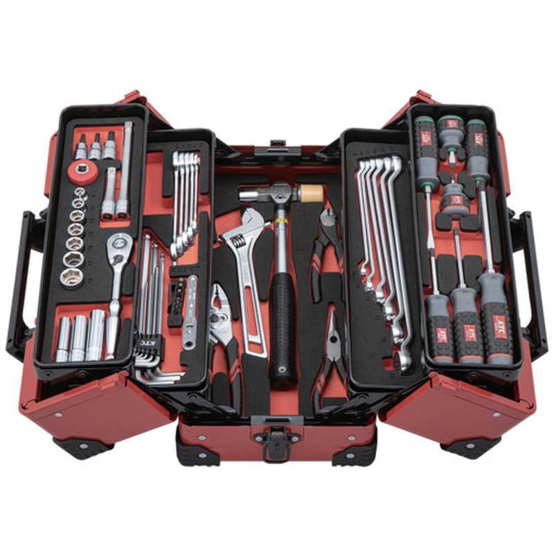 送料無料 ♥ 未開梱 KTC KTC 工具セット 両開きメタルケースタイプ 56点 SK3562WZR