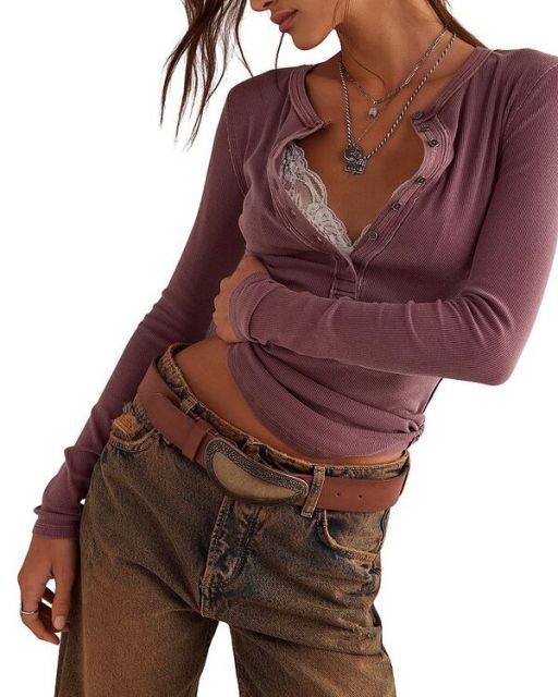 送料無料】 フリーピープル レディース シャツ トップス Jamie Henley