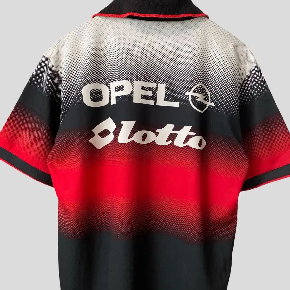 90sACミランユニフォームLotto製OPELスポンサー95-96ホームシャツ 90sACミランユニフォームLotto製OPELスポンサー95-96ホームシャツ L