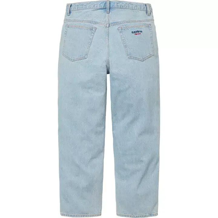 supreme バギージーンズ インディゴブルー 30