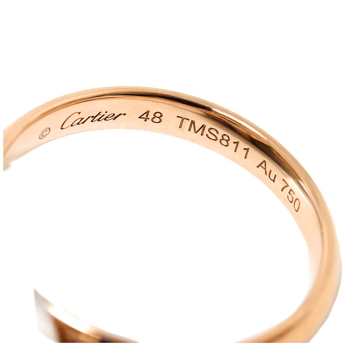 カルティエ Cartier トリニティ ミディアム MM #48 K18 YG WG PG