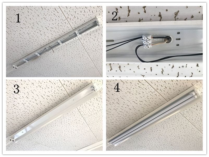 直管LED蛍光灯器具セット40W形笠付き 2灯式器具5台