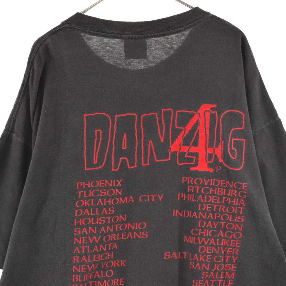 VINTAGE (ヴィンテージ) 90s DANZIG ダンジグ 半袖 Tシャツ