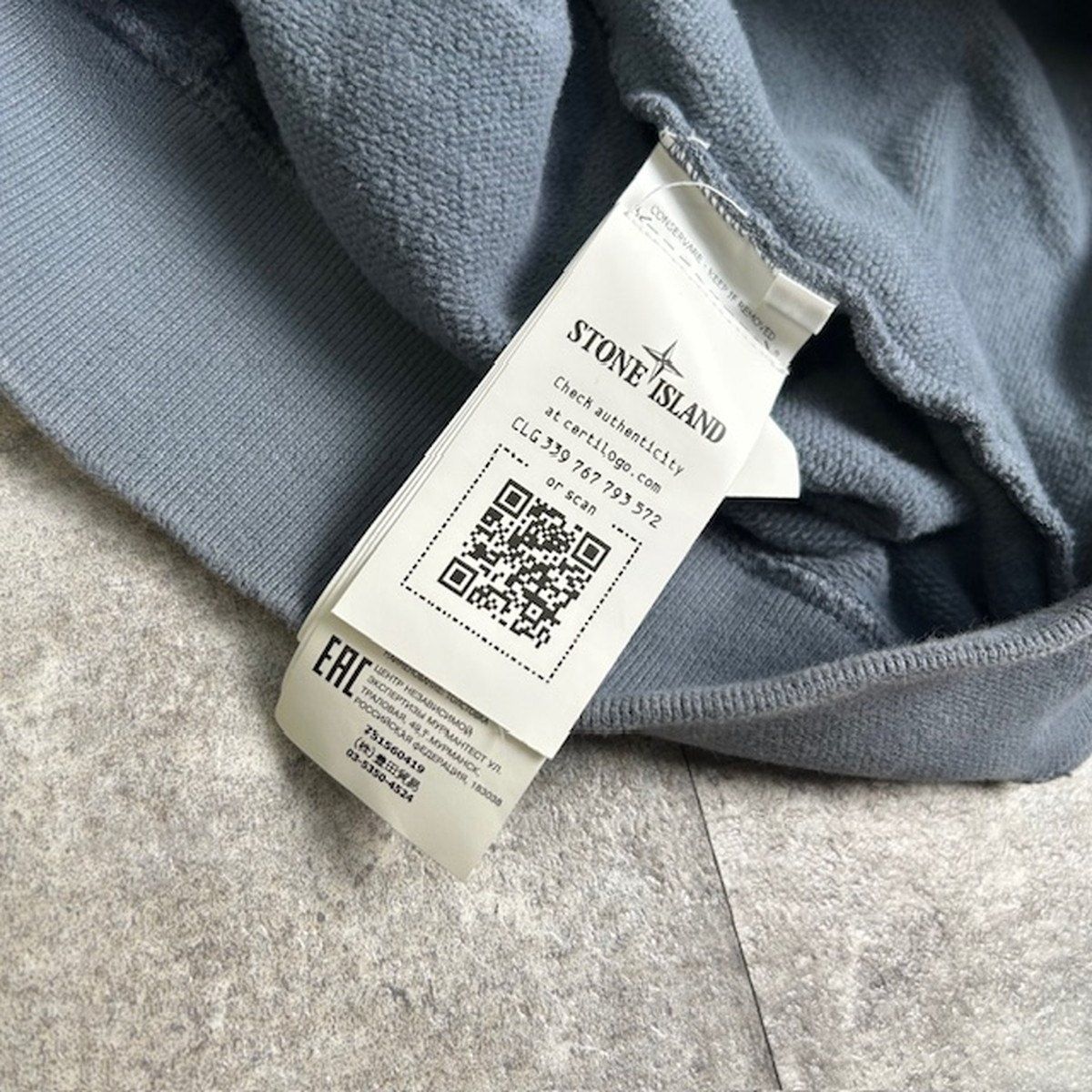 STONE ISLAND ストーンアイランド 21AW 751560419 POCKET DETAIL CREW 