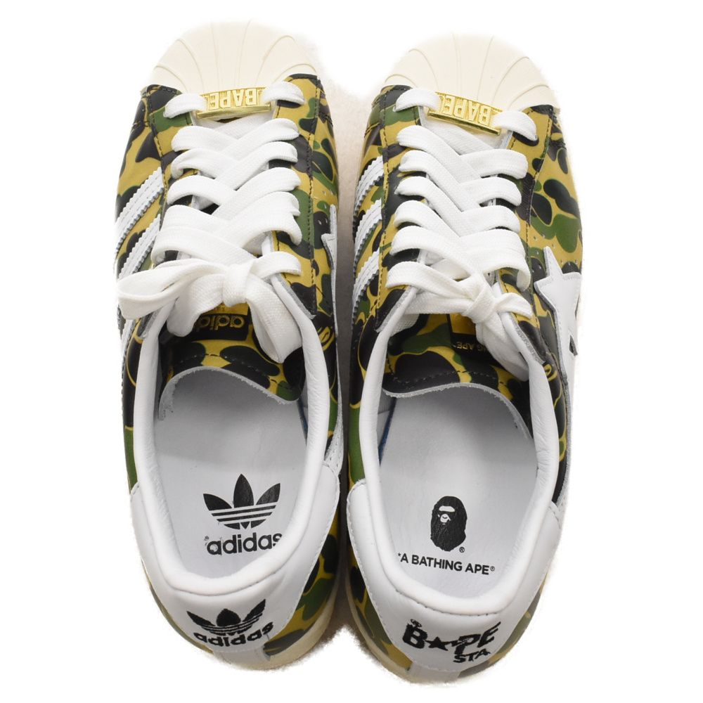 A BATHING APE (アベイシングエイプ) ×adidas SUPER STAR 80S BAPE ...