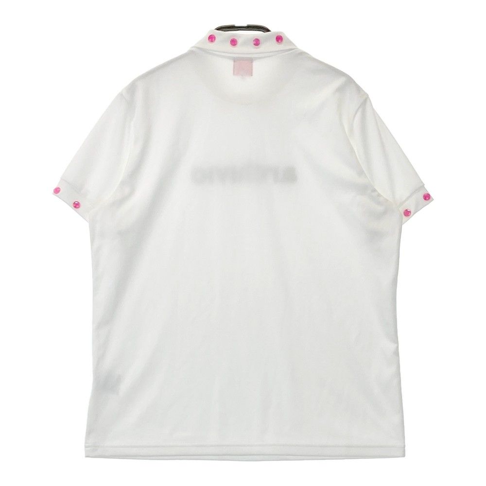 サイズ 40 ARCHIVIO アルチビオ ハイネック半袖Tシャツ ホワイト系 240101290807 ゴルフウェア レディース ストスト
