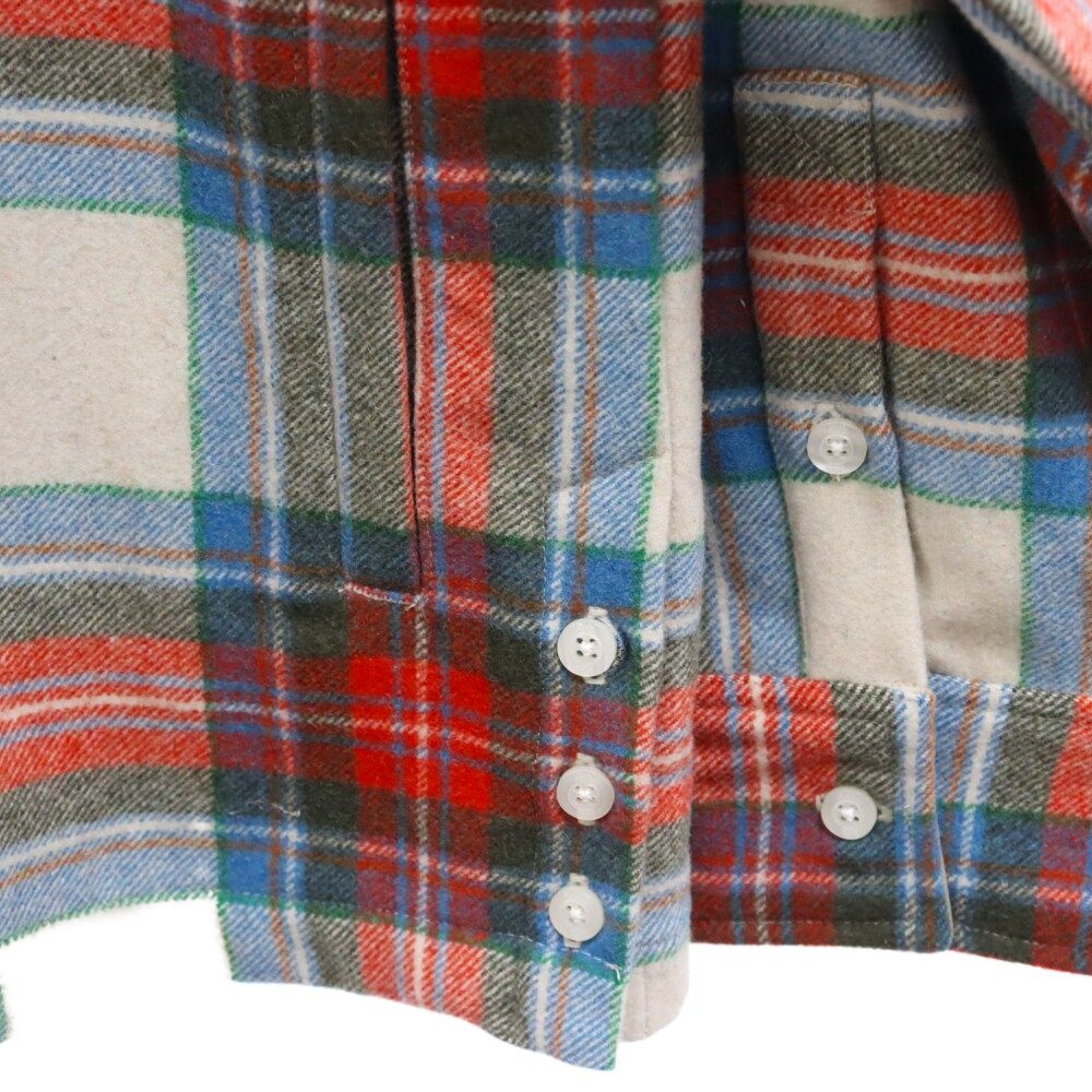 KITH Check Plaid Ginza ウール シャツジャケット