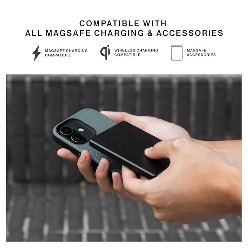 【新色追加】 Native Union Active Case 内蔵マグネット付きMagSafe対応 頑丈なデザイン リサイクル素材 最大10フィート 3メートルの落下保護を備えた超耐久性でiPhone 16用 サンドストーン