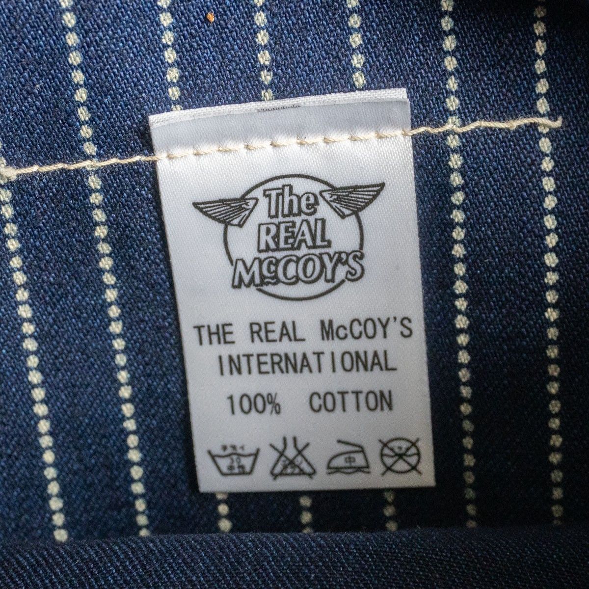 JOE McCOY ウォバッシュ　カバーオール　40L又は42XL位　古着 極美品】JOE McCOY 【8 HOUR UNION ウォバッシュ カバーオール