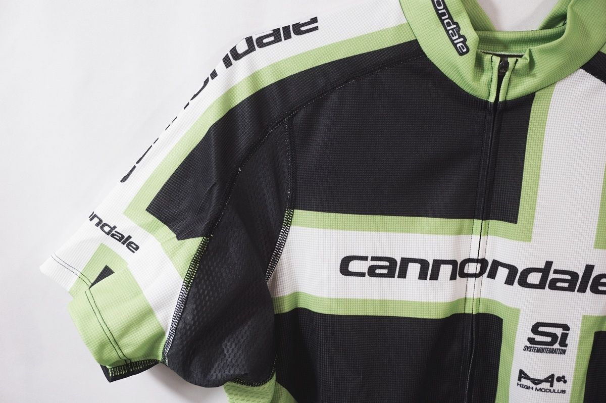 cannondale サイクルジャージ 半袖 黒/緑　XLサイズ CANNONDALE メンズL サイクルジャージ セットアップ - メルカリ