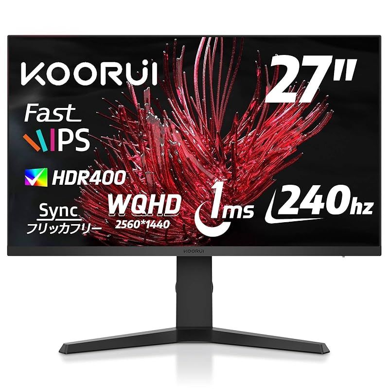 27インチWQHD IPS ゲーミングモニタ+dualsenseコントローラー