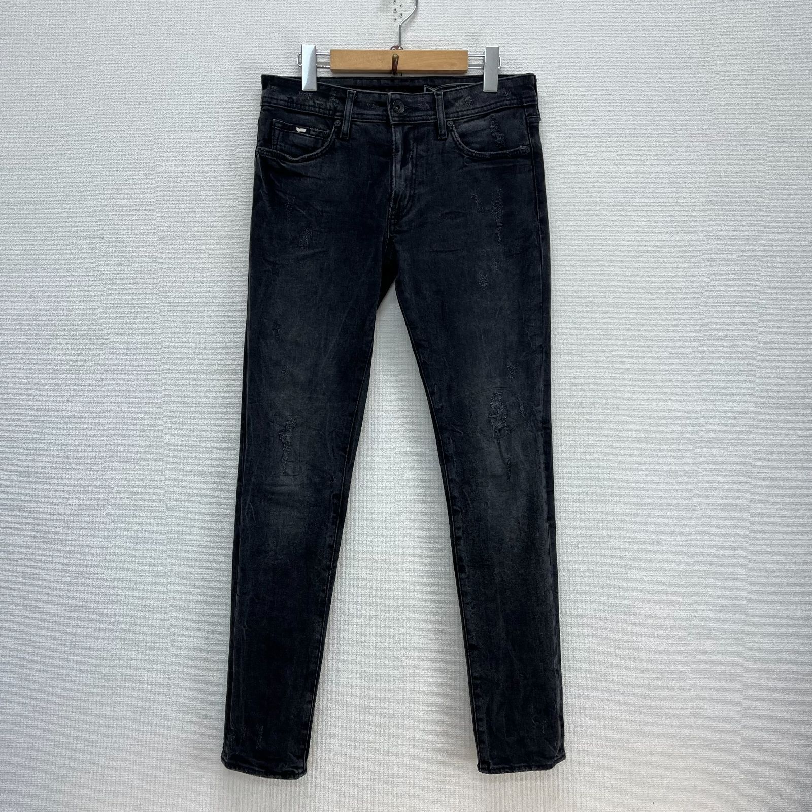 GAS ガス SAX SKINNY スキニーデニムパンツ ジーンズ ダメージ加工 
