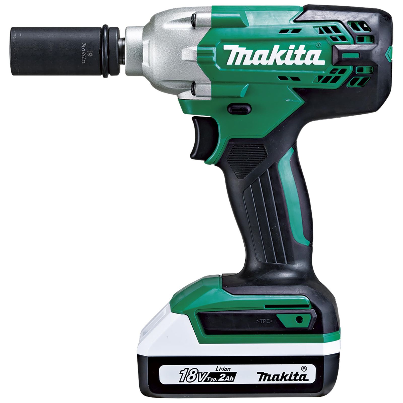 マキタ Makita 充電式インパクトレンチ 18V2Ah バッテリ 充電器 ケース付 MTW001DSA