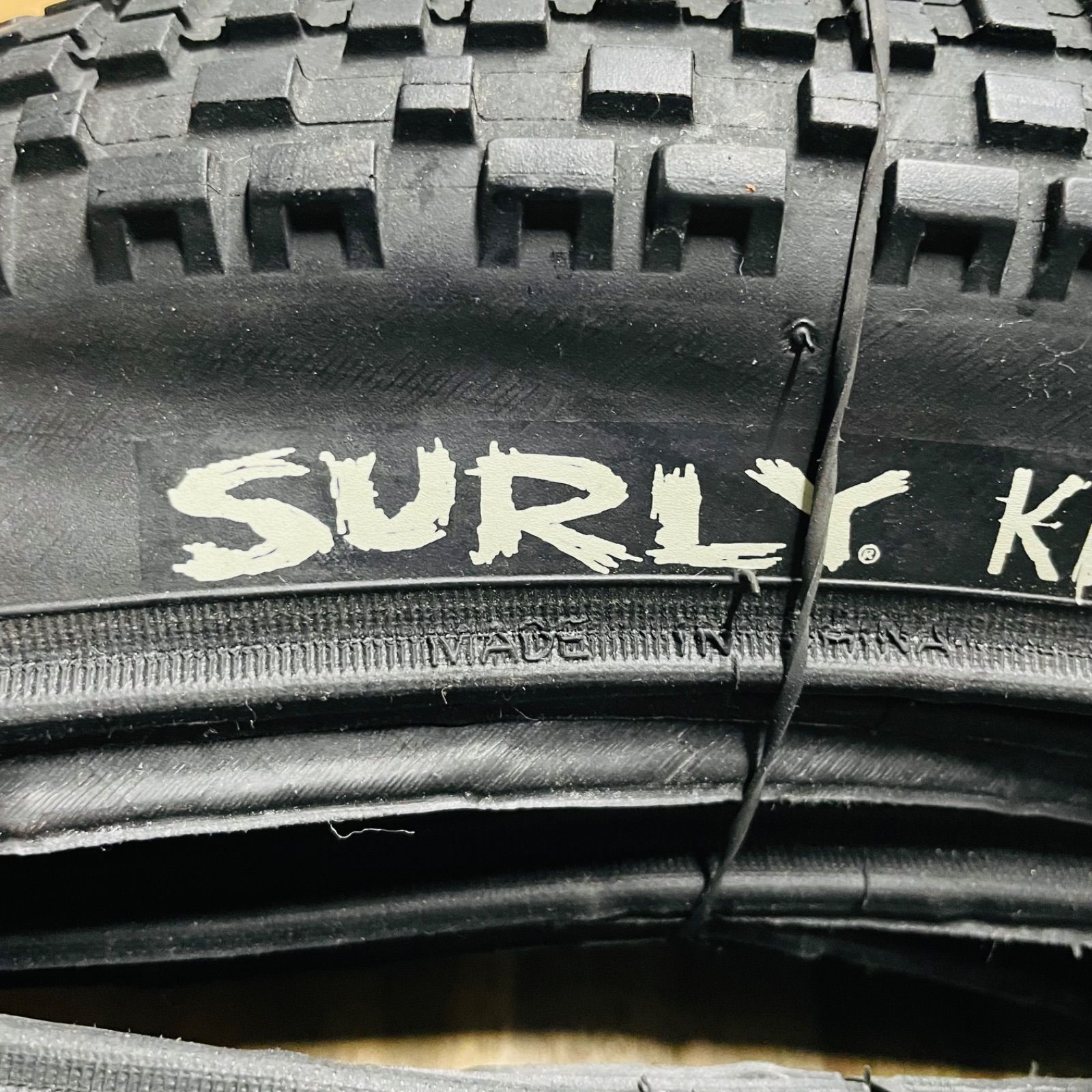 SURLY KNARD 650B×41 クリンチャー タイヤ セット チューブ リムバンド
