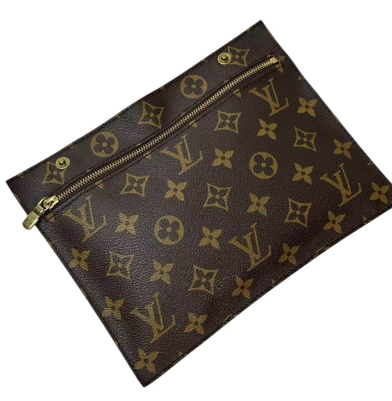 【美品】ヴィトン ビンテージ　化粧ポーチ　化粧品入れ　クラッチ　セカンドバッグ ヴィトン ビンテージ 化粧ポーチ 化粧品入れ クラッチ セカンドバッグ