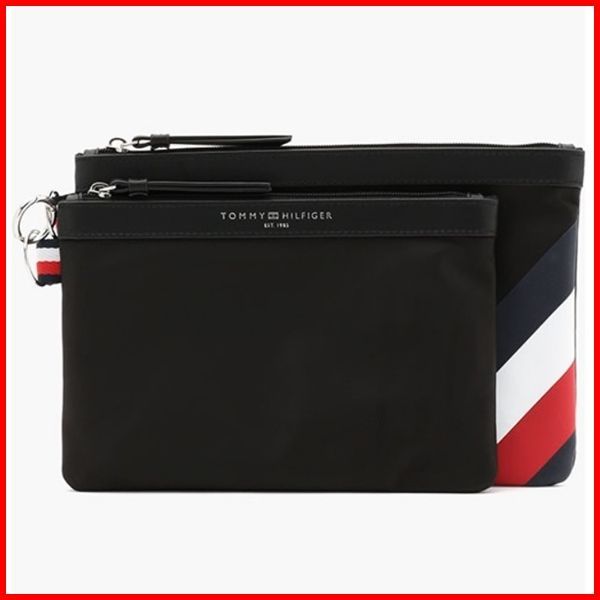 ポーチ お得な2個セット TOMMY HILFIGER ナイロンポーチセット