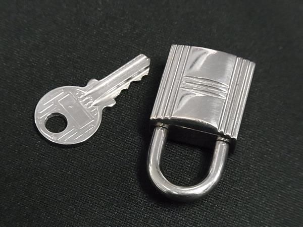 □美品□ HERMES エルメス カデナ 南京錠 パドロック 107 鍵