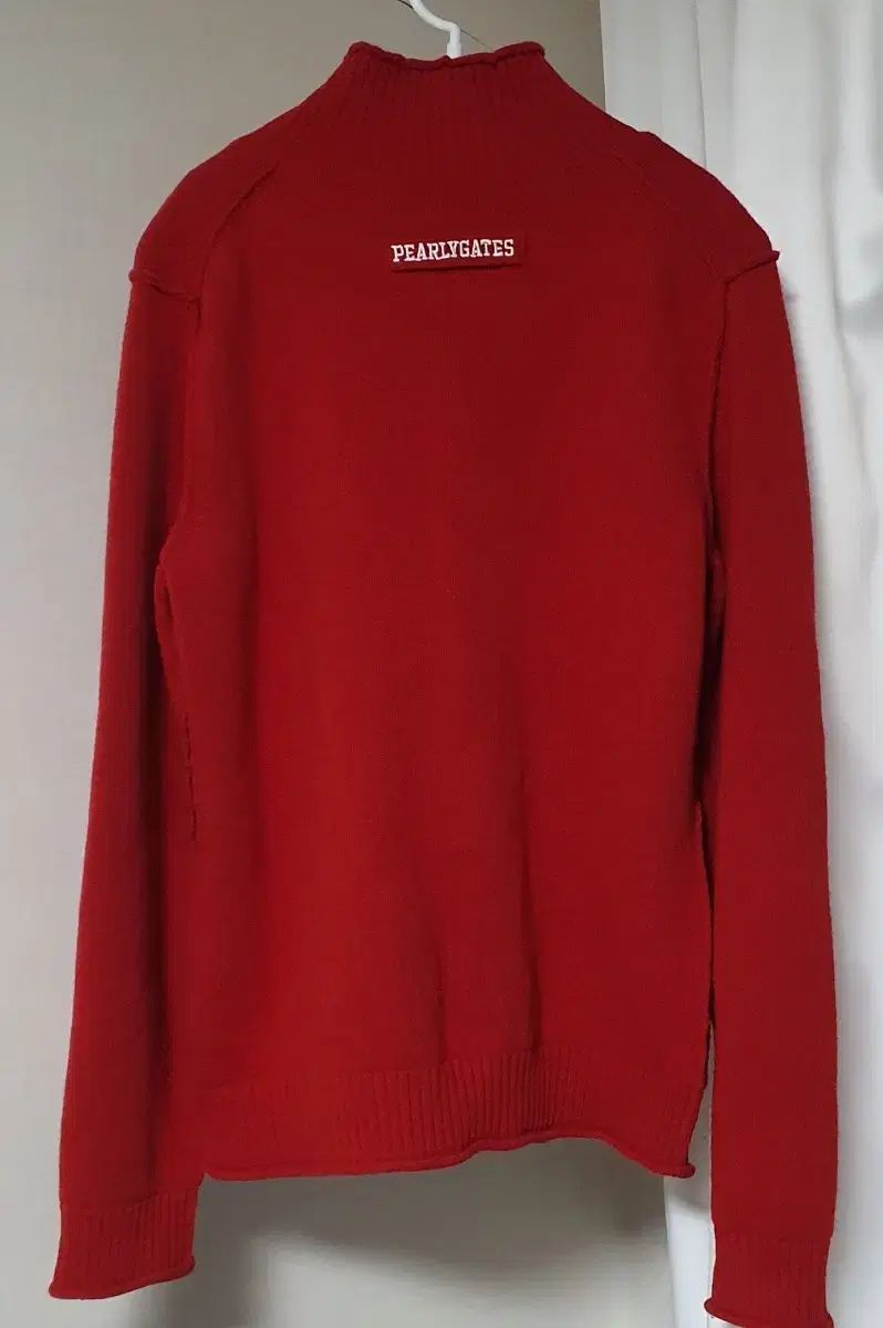 パーリーゲイツ ウール100 防風 ニット セーター