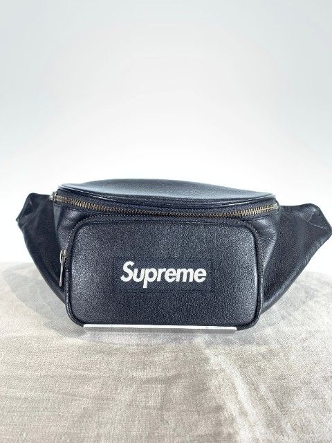 オーバーのアイテム取扱☆ シュプリーム 17SS Supreme レザー ウエスト 
