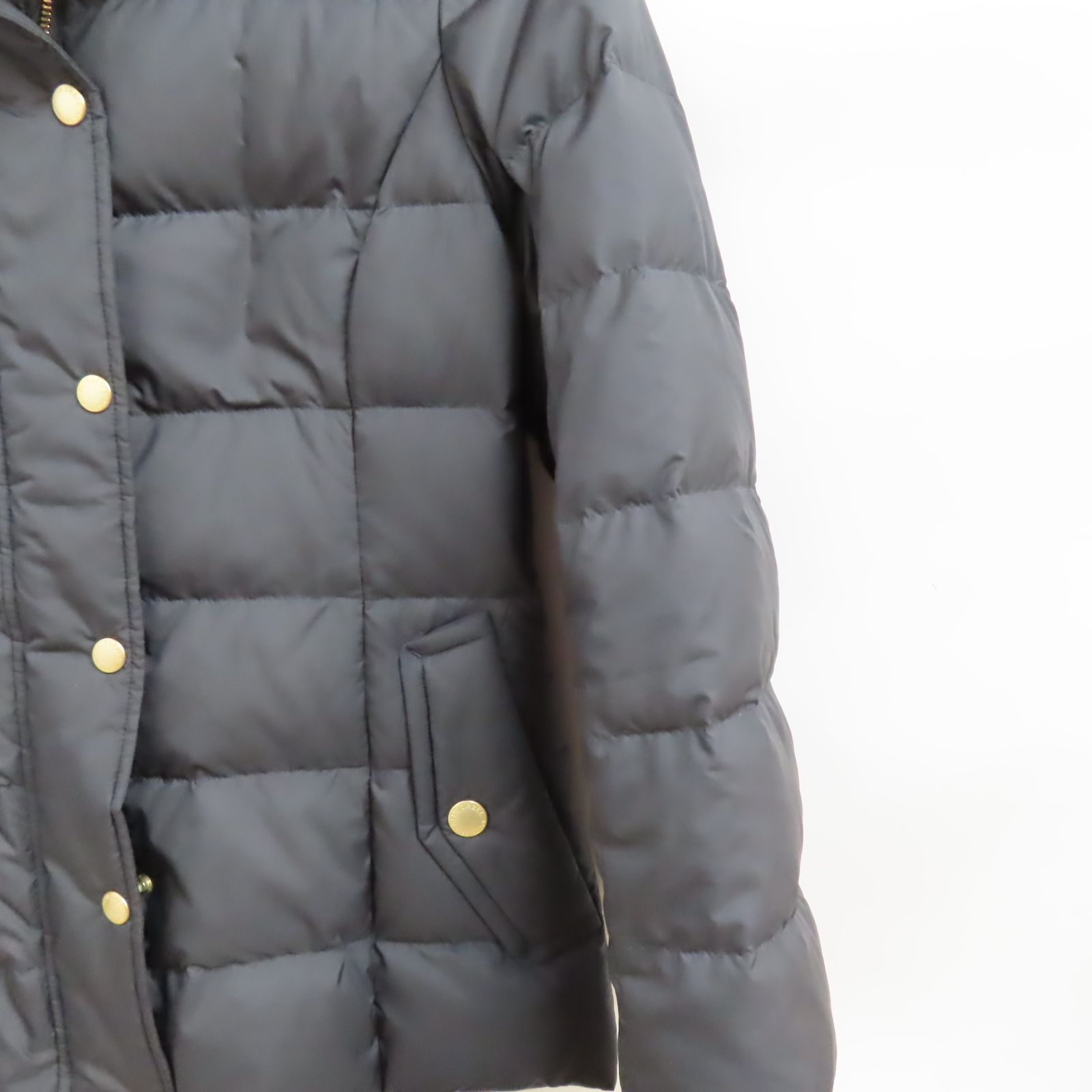 BLUE LABEL CRESTBRIDGE ダウンジャケット レディース 36サイズ フード