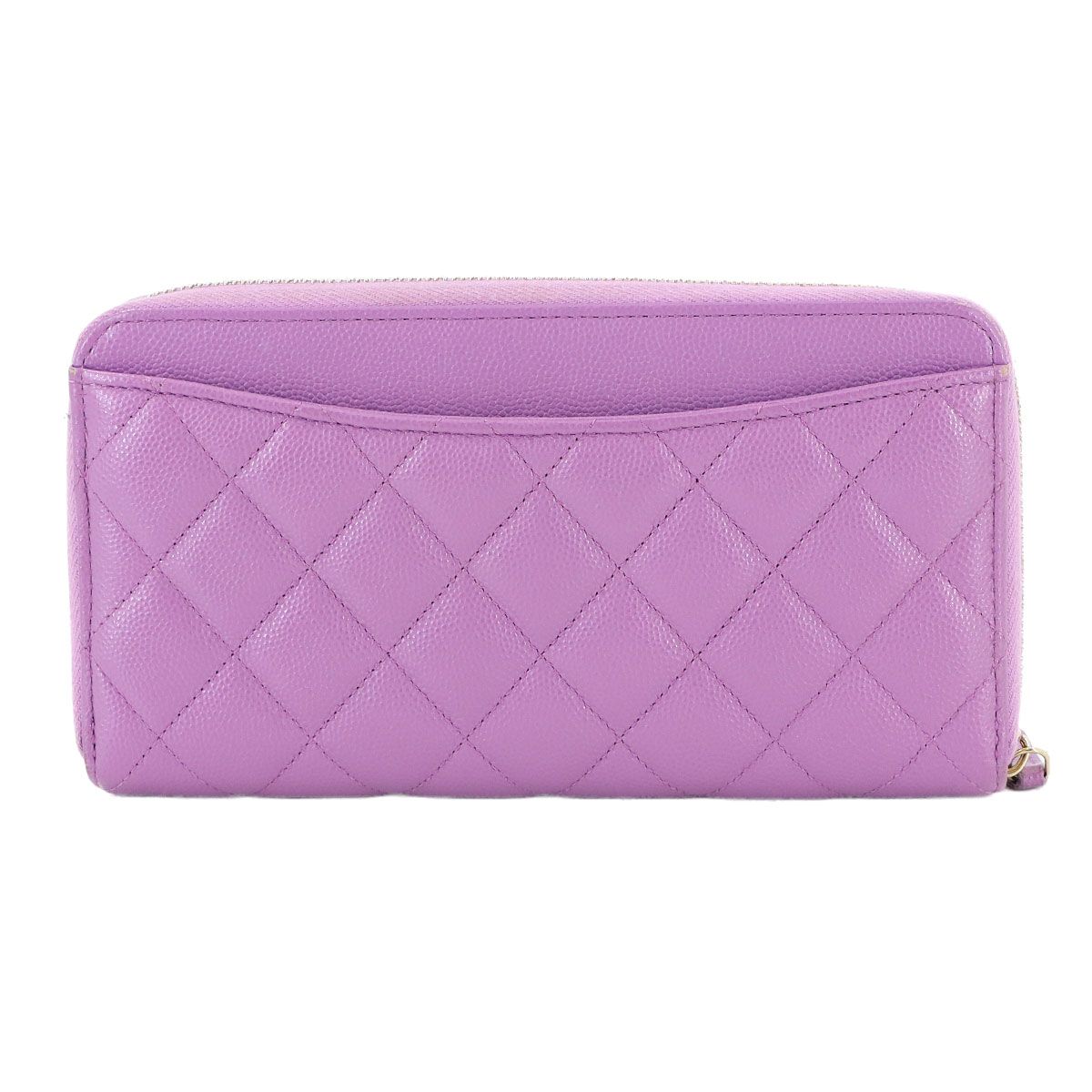 シャネル CHANEL マトラッセ クラシック ロング ジップ ウォレット 