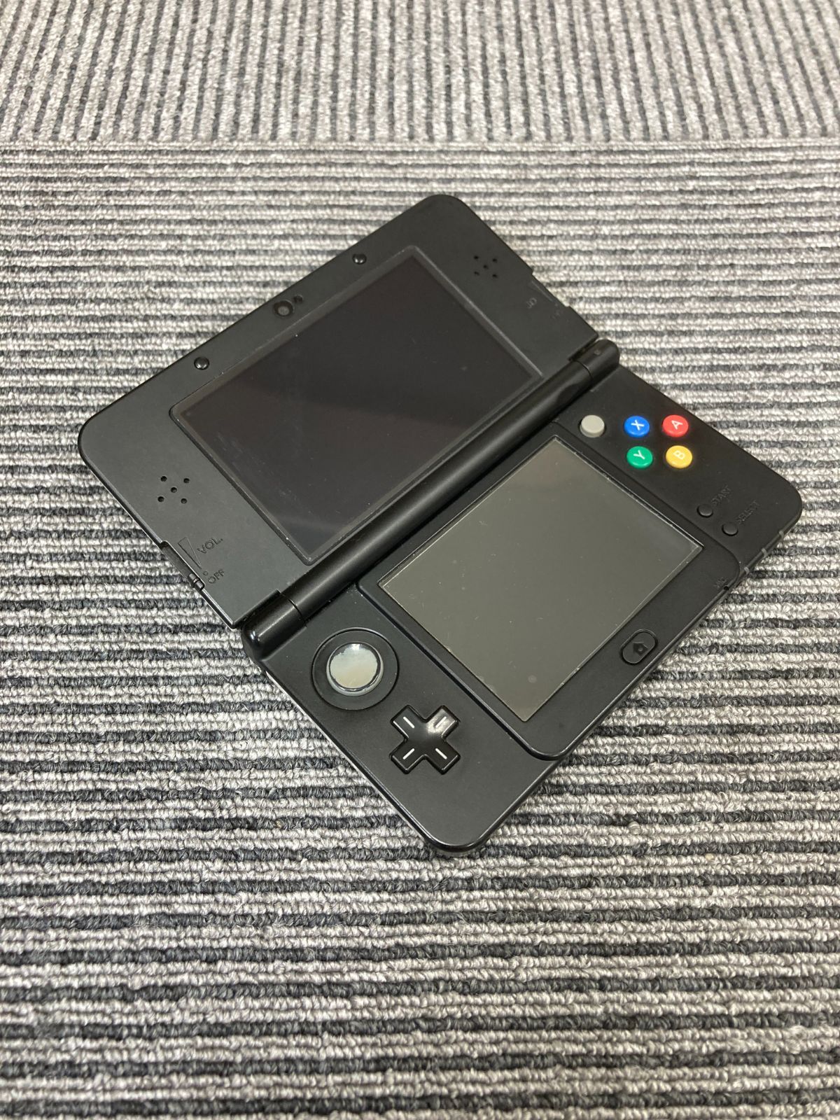 Nintendo New ニンテンドー3DS 中古 ブラック スマブラ着せ替え  