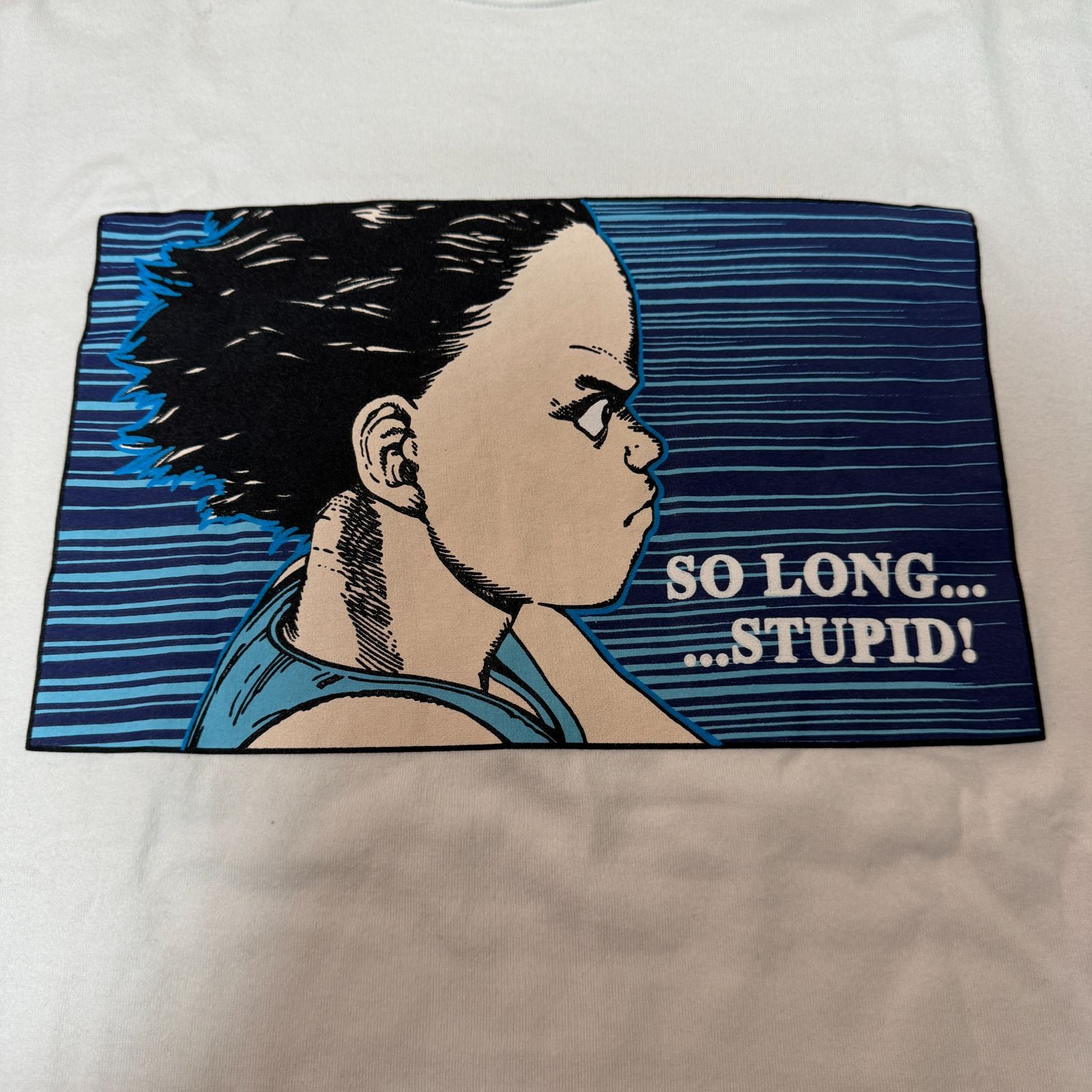 00's Y2K Vintage DUB FACTORY AKIRA T-Shirt TETSUO SO LONG ... STUPID! Lサイズ Tシャツ  アキラ アニメT anime 金田 KANEDA 鉄雄 ダブファクトリー - メルカリ