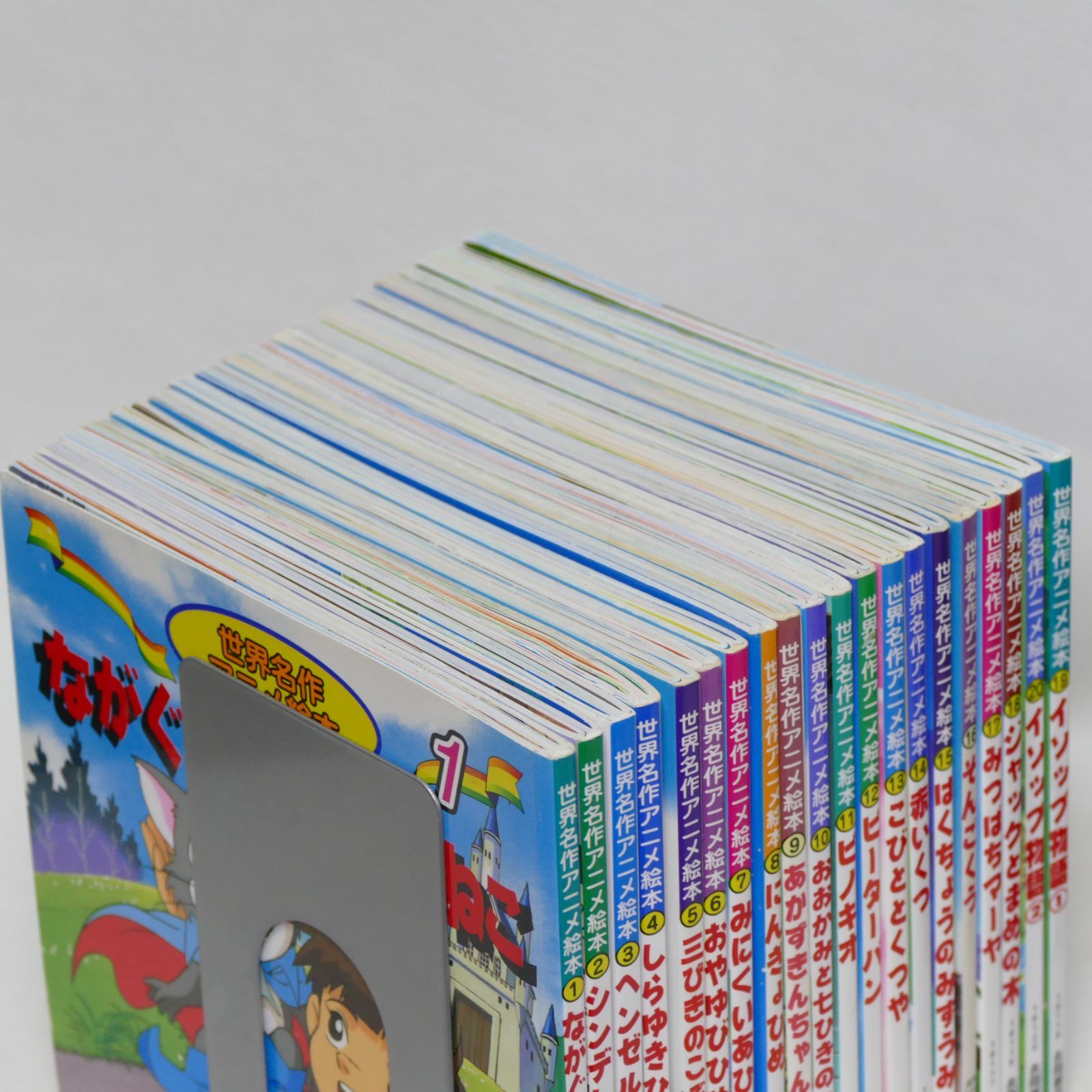 世界名作アニメ絵本 40冊セット日本昔ばなしアニメ絵本18冊セット計58冊セット