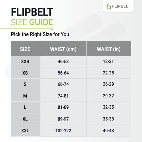 S_カーボン FlipBelt(フリップベルト) ランニング ジムウエストポーチ