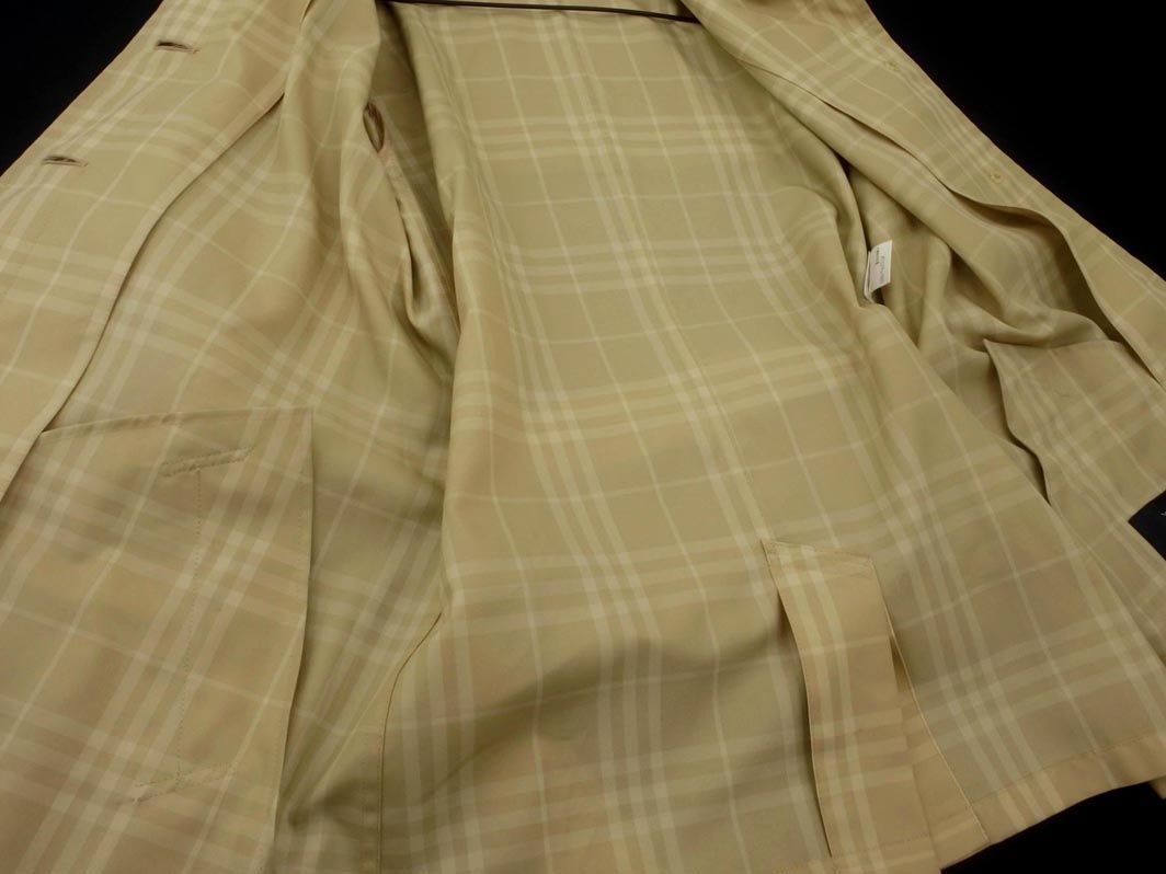 BURBERRY バーバリー LONDON チェック ハーフ トレンチ コート