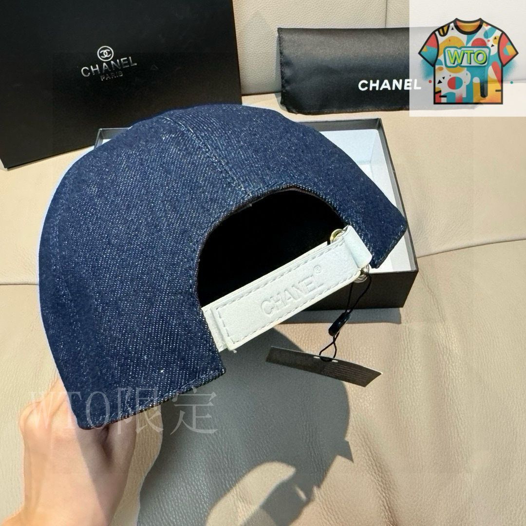 お値下げ☆CHANELベースボールキャップ 並行輸入品になります。 シャネル（Chanel）ベースボールキャップ01-WTO輸入-MFE29