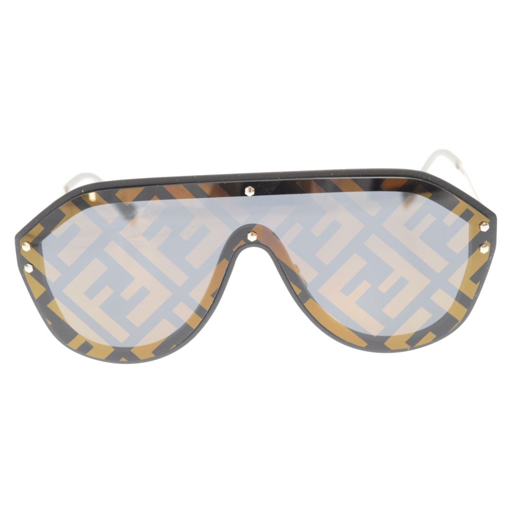 FENDI (フェンディ) ファビュラス ティアドロップ ズッカ柄 サングラス